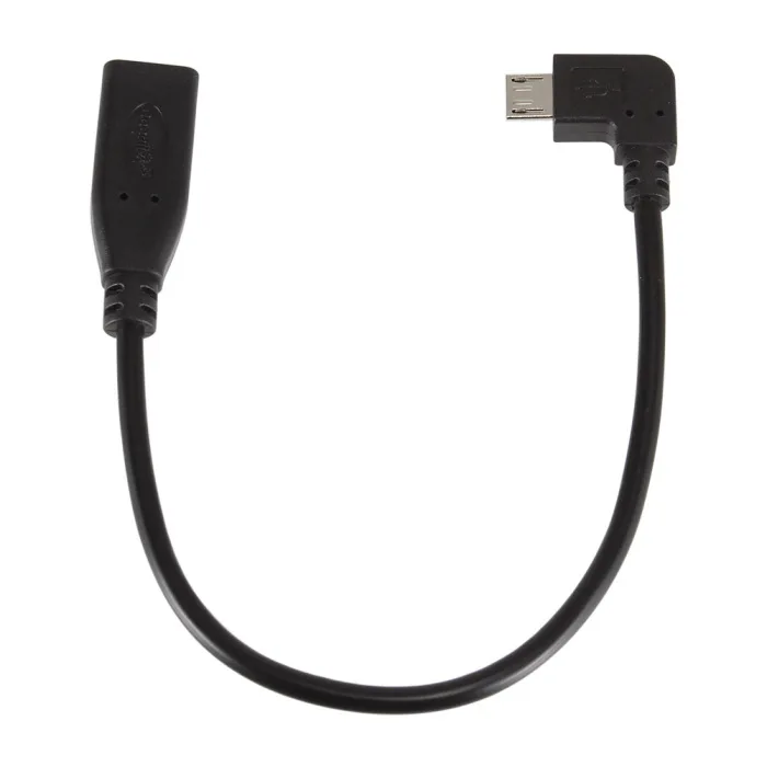 90 градусов Micro USB для расширения данных Кабельный штекер для type-C Женский 20 см зарядный кабель для телефонов ING-SHIPPING