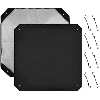 

SZS Hot Air Conditioner Cover All Season,AC Covers for Outside Universal Center AC Unit Winter Waterproof Mesh and Heavy-Duty Ta