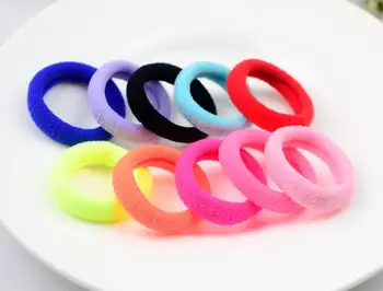 

100pack 100pcs/pack RUBBER BANDS The ponytail holder Elastic Hair Bands