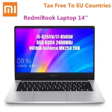 Xiaomi redmibook 노트북 14 "인텔 코어 i7-8565U nvidia geforce mx250 쿼드 코어 8 gb ram 512 gb ssd 노트북 1920x1080 (fhd)(China)