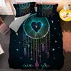 Dream-Catcher Duvet Cover Set Twin Size Bedding Sets Bohemia Feather Home Textiles Queen King Bed Linen For Adults Kids 2/3pcs ► Photo 3/6