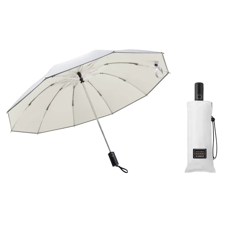 Перевернутый Зонт от дождя женский с черным покрытием автоматический складной зонт от солнца детский анти-зонт с принтом "ветряная мельница" Мужской Paraguas Mujer um - Цвет: white Umbrella
