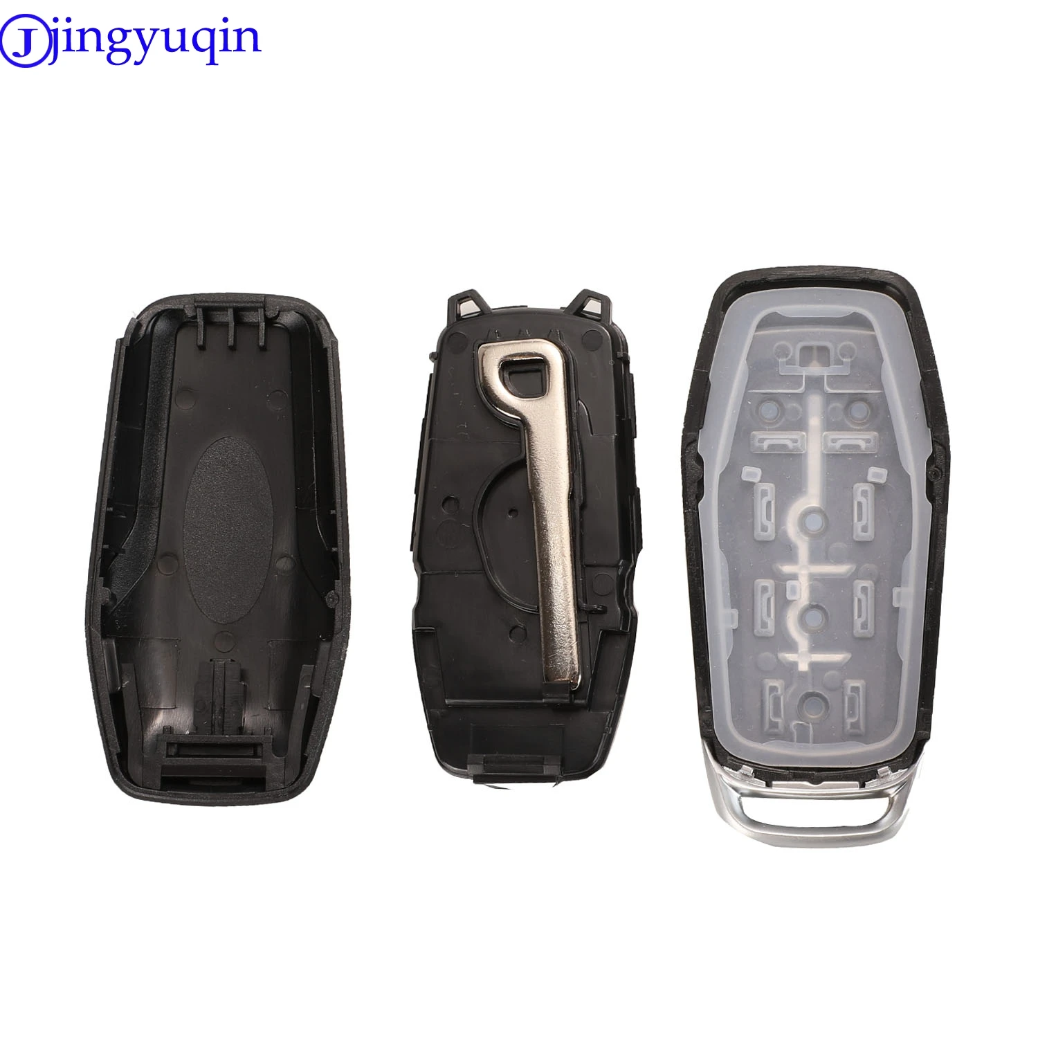 Jingyuqin 164-R7989 Замена 5 кнопок ключ чехол для Ford Edge Explorer Fusion M3N-A2C31243300