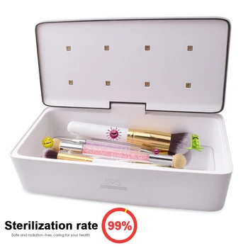 

59S UV Sterilizer Box LED Disinfection Box for Dry Manicure Nail Sterilizer Makeup Brush Cleaning Ultrasound Salon Nail Tools