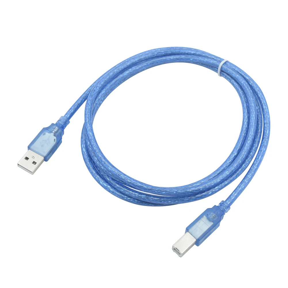 1 m/1,8 m/3 m/5 m высокоскоростной черный/прозрачный 480Mpbs USB 2,0 кабель для передачи данных для принтера шнур сканера для Xerox Canon HP, Brother Arduino|Кабели передачи данных| | АлиЭкспресс