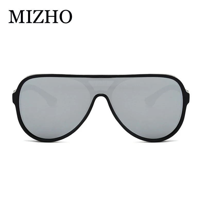 Солнцезащитные очки MIZHO с эффектом минус-отражения, очки пилота, унисекс, Tony Star, мужские, стимпанк, дизайнерские, панк, солнцезащитные очки, женские, Mirro