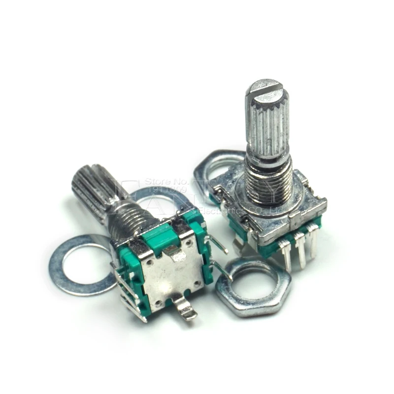 5pcs/lot Plum Handle 20mm Rotary Encoder Coding Switch Digital Potentiometer with Switch 5 Pin in Stock EC11 5pcs/lot Plum Handle 20mm Rotary Encoder Coding Switch Digital Potentiometer with Switch 5 Pin in Stock EC11