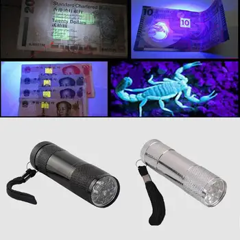 

EDC Portable UV Violet Blacklight LED Flashlight Torch Light Lamp Lighting