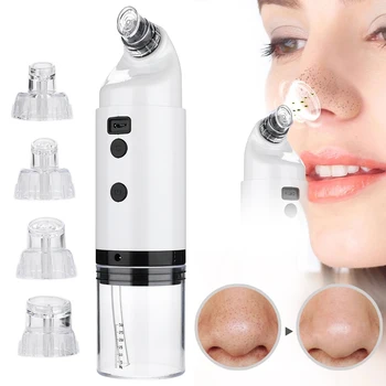 

LED Light Blackhead Remover Water Cycling SPA Facial Cleanser Pore Vacuum Suction Diamond Skin Care Deep Cleansing Tools