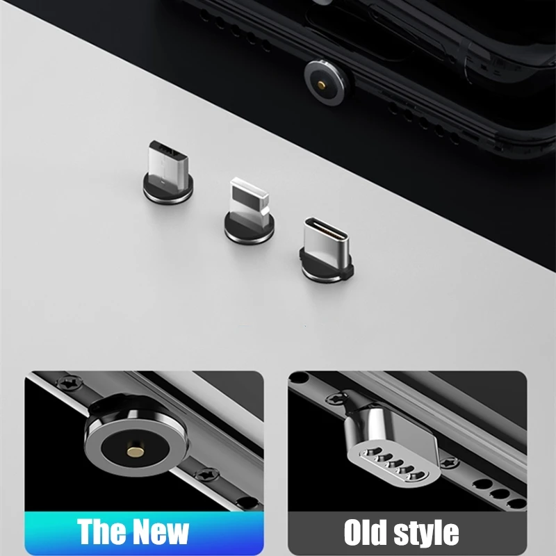 Магнитный usb-кабель для быстрой зарядки 2 м для iphone, samsung, huawei, Xiaomi, type-C, магнитный usb-кабель Micro USB, провод для мобильного телефона