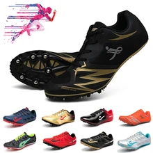 Спортивная и полевая обувь для мужчин, шипы, спортивная обувь для женщин, легкие удобные кроссовки для бега с гвоздями, мужская спортивная обувь для тренировок