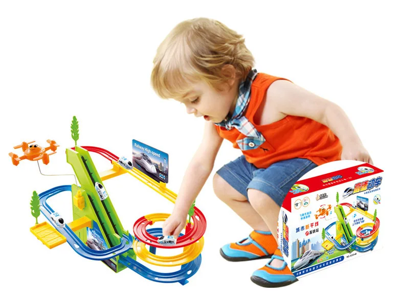 

Small Train Set Electric Rail Car Children Harmony High-Speed Rail Train Toy Boy 3-4-5-Year-Old