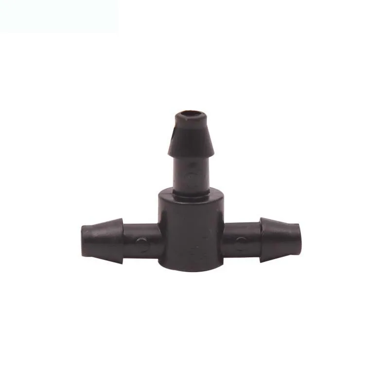 

200PCS High Quality Three-way Barbed Connector Drip Irrigation System Automatic Plant Watering Garden Hose Micro Drip interface