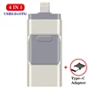 USB Flash Drive 128G USB3.0 Pendrive for iPhone Xs Max X 8 7 6 iPad 8/16/32/64/128 256GB Memory Stick USB Key MFi Pen drive ► Photo 3/6