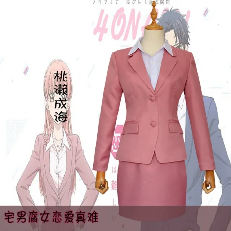 

Anime Cos Wotakoi Love is Hard for Otaku Momose Narumi Cosplay Costumes Sets