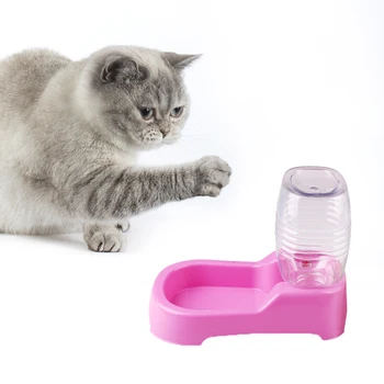 

Automatic Pets Drinker Bowls Dog Cat Water Bottles Dual Port Feeder Water Drinking Feeding Basin Bowls Dropship