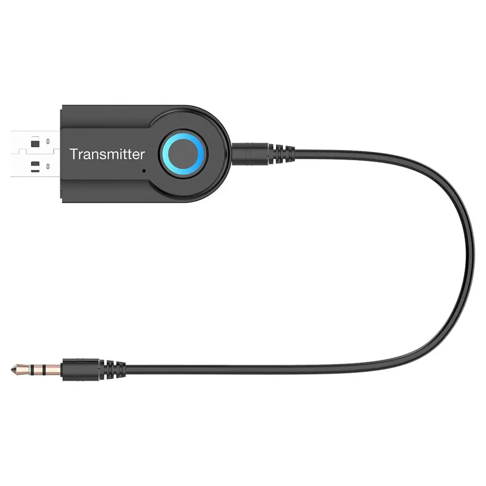 USB Bluetooth передатчик беспроводной аудио адаптер 5,0 ТВ компьютер Bluetooth передатчик адаптер 5,0