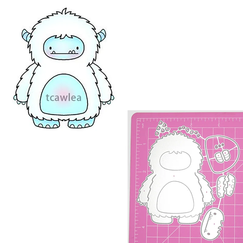 Dies Matrices De Découpe Ours Ourson Cadeaux Sapins Scrapbooking - Loisirs Créatifs