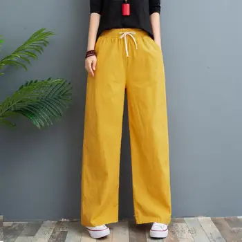 

2020 new spring and summer thin section loose sport straight casual trousers