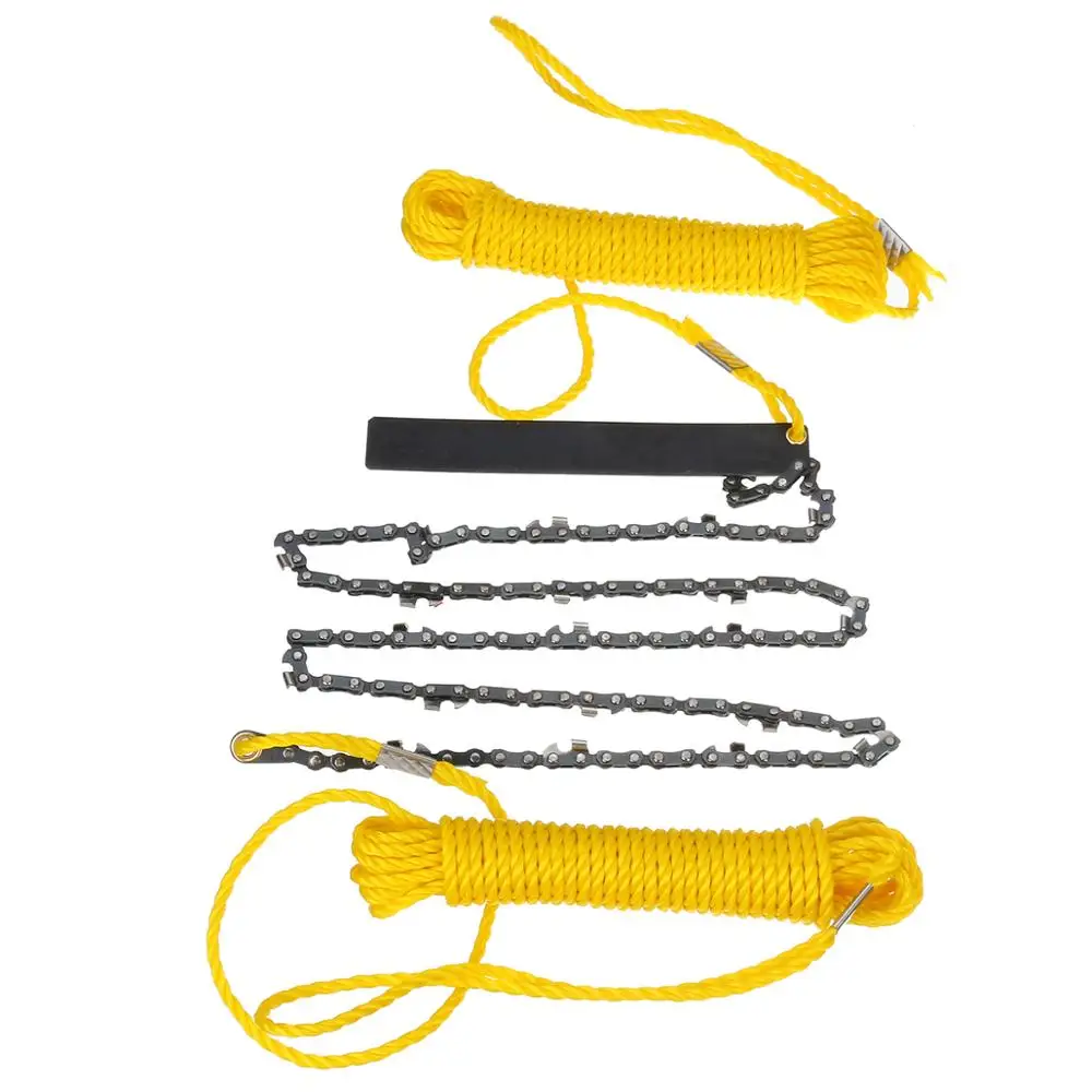 9m soft rope hand zipper bar saw high branch pruning high altitude pruning saw chain outdoor camping equipment garden tools