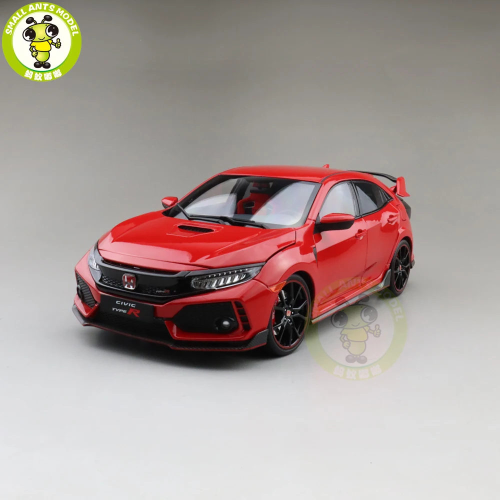 1/18 CIV IC Type R LCD модели типа литье под давлением Модель автомобиля игрушки подарки