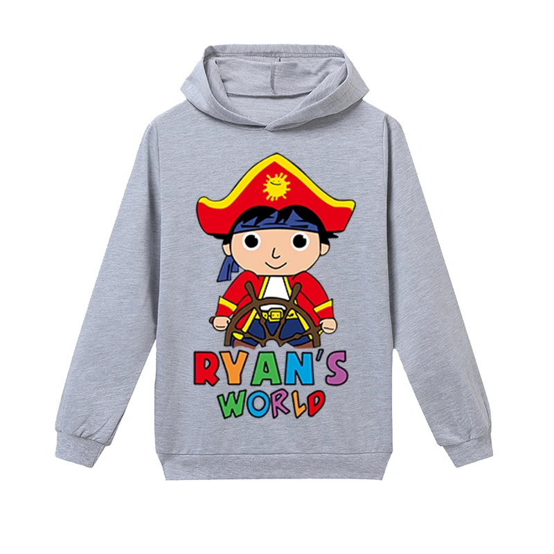 Ryan Toys Review/детская одежда новое пальто на молнии толстовки с капюшоном для мальчиков топы для девочек, футболка с рисунком детские костюмы с длинными рукавами, gormiti - Цвет: H1299