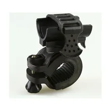 Тип кожаного ремня регулируемый эластичный размер гибкий автомобильный зажим, зажим для велосипедной лампы, кронштейн лампы вращающийся на 360 градусов