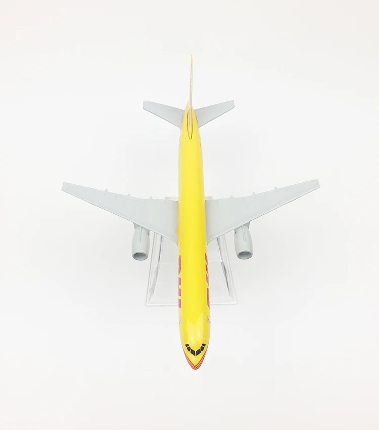 1/400 масштаб 16 см модель воздушного самолета DHL Экспресс Boeing B757-200 отлитая модель самолета воздушные лайнеры детские коллекции Подарочная игрушка для мальчиков