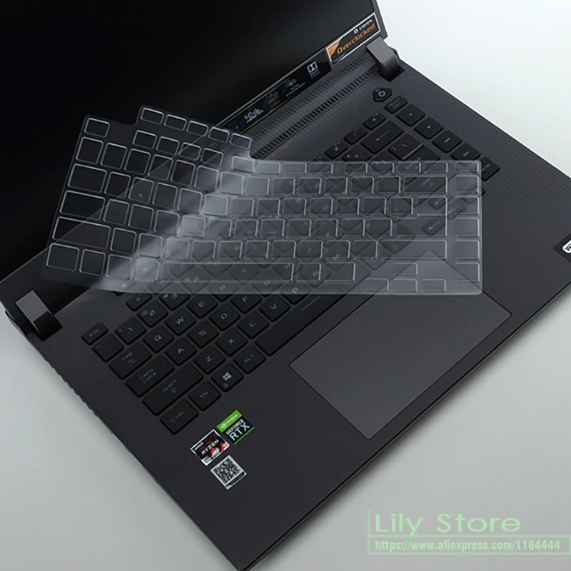Keyboard cover TPU SIlicone Protector Skin For ASUS ROG Strix G15 G513 G513Q G513QM G513QR G513QY G 15 15.6 inch keyboard cover