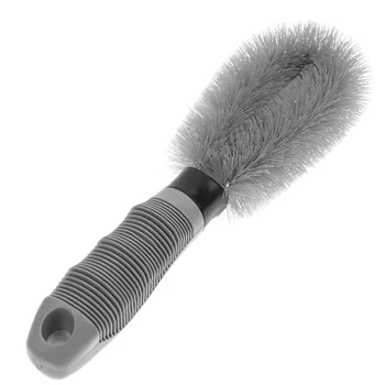 

Car Wheel Brush Non Slip HandleTire Tyre Rim Cleaning Scrub Brush Auto Home Washing Tool