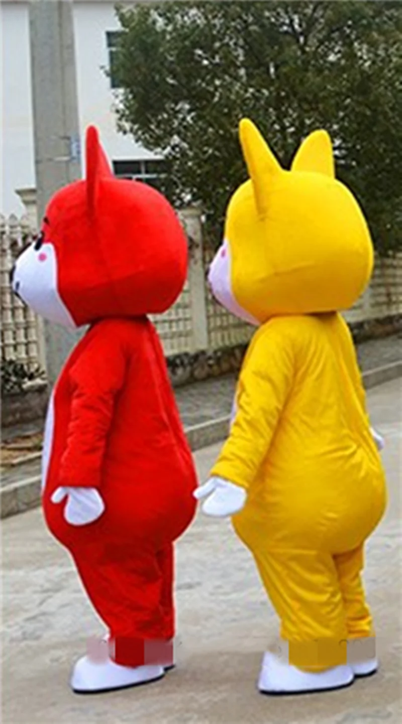 Собака Хаски талисман костюмы Косплэй вечернее платье, комплекты Костюмы рекламная акция; костюм на карнавал или Хэллоуин Рождество Пасха взрослых