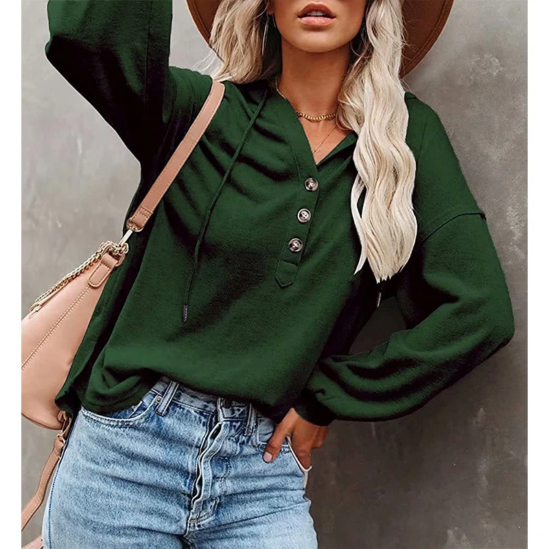 

2021 Tops & Tees T-shirts Vintage V Neck Long Sleeve T-shirt New Woman Slim Fit T Shirt Tight Tee Summer Retro Cropped Solid