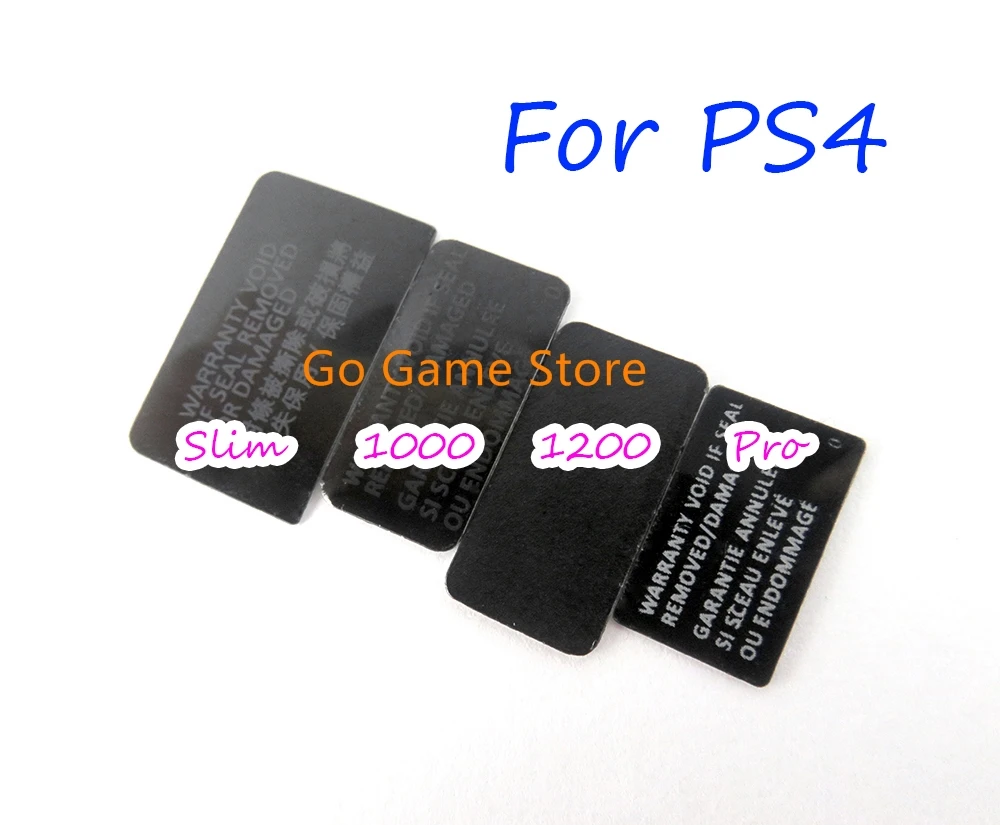 30 Pz Per Playstation 4 Ps4 Console 1000 1100 1200 2000 Custodia Shell Slim Black Back Mark Tag Paste Etichetta Adesiva