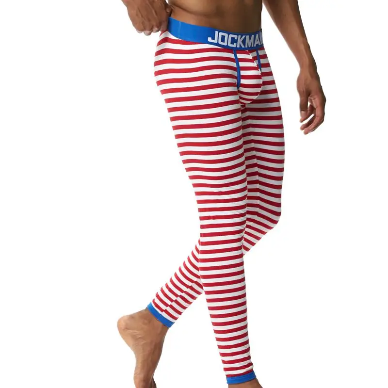 Кальсоны мужские хлопковые базовые термобелье трусы для геев модные брендовые