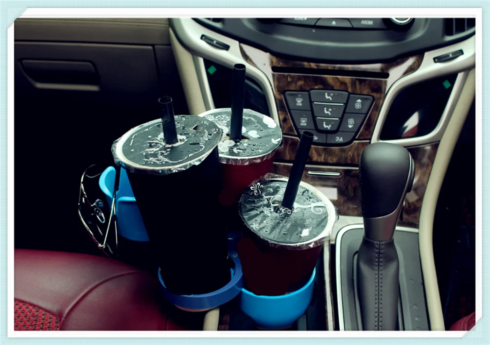 Car shape bracket drinking water bottle sunglasses mobile storage box for BMW series E38 E65 E66 F01 F02 4 F32 F33 F36 F82 M4