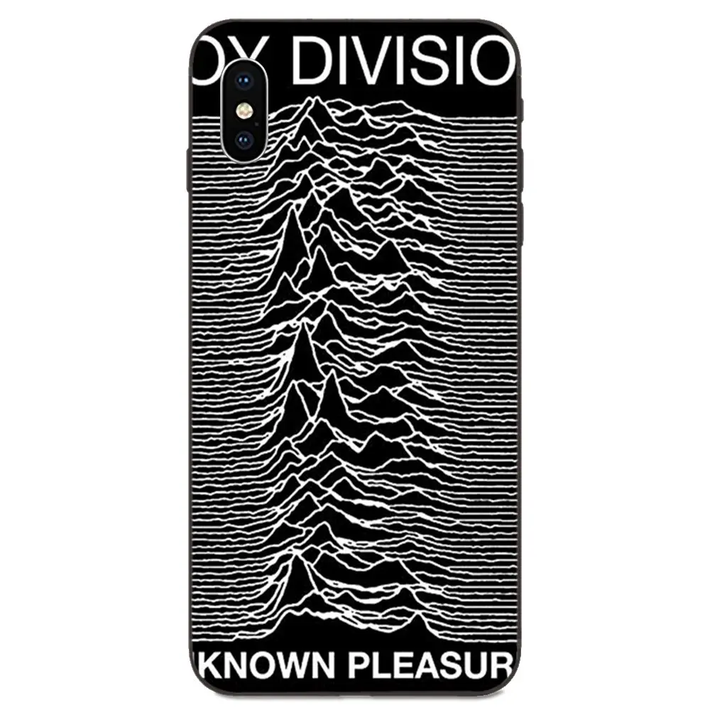 Мягкий силиконовый ремешок для Apple iPhone 11 X XS Max XR Pro Max 4 4S 5 5S SE 6 6S 7 8 Plus Loving Joy Division - Цвет: as picture