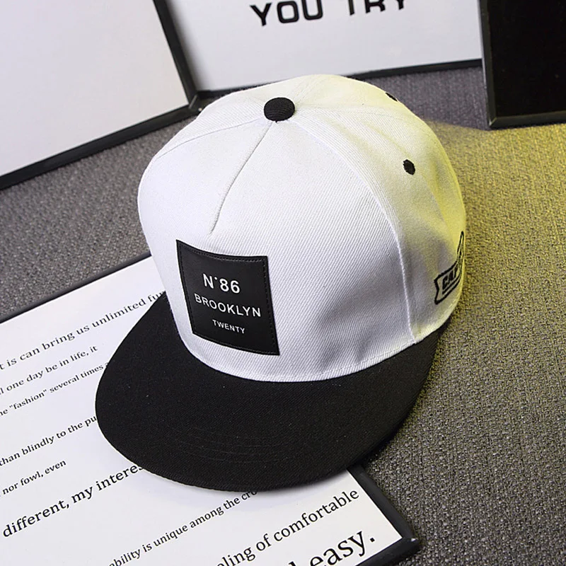 2019 New Fashion BROOKLYN Letters Solid Baseball Cap Men Women Adjustable Sun Hat Snapback Hats Teenage Hip Hop Caps CP0369 (7)
