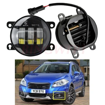 

2PCS Fog Lamp Assembly Super Bright LED Fog Light For Suzuki SX4 S-Cross 2013-2017 For Suzuki Swift 3 MZ EZ Hatchback 2005-2009