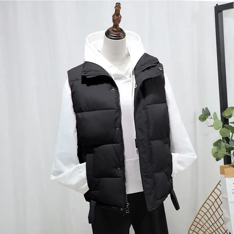 

Vests Women Casual Solid Large Size Autumn All-match Warm Sleeveless Comfortable Female Waistcoats Simple Style