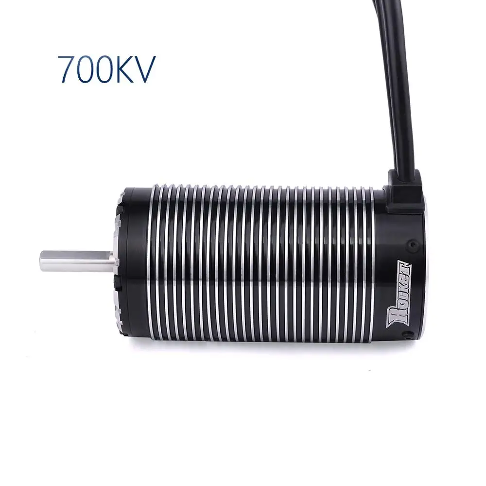 Ракета 56112 700KV 520KV бесщеточный двигатель для 1/5 Масштаб RC автомобиль 4 полюса 12 Слот ABEC 5 подшипник высокого качества - Цвет: 700KV