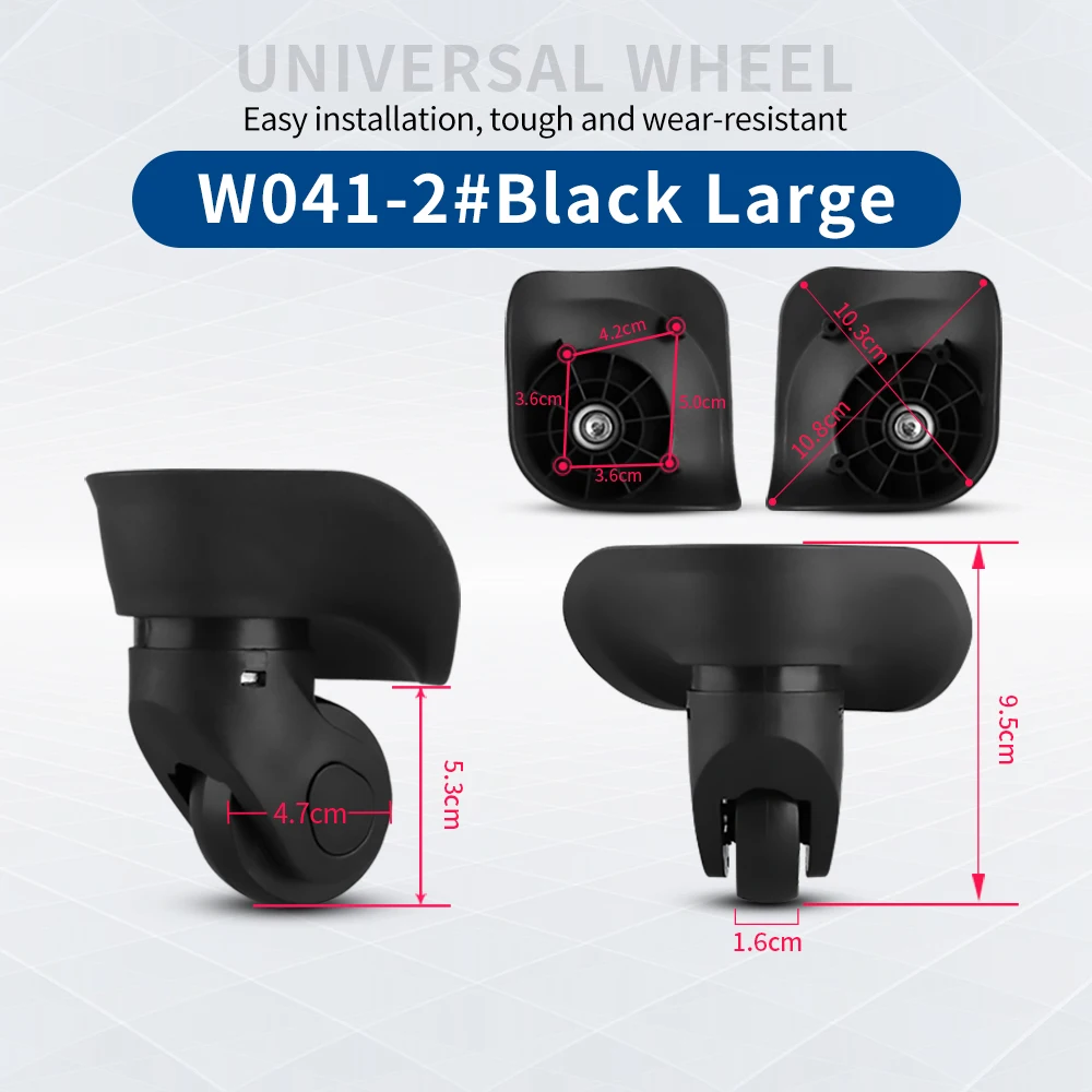 TANGYIPIN W041 Wheels Compatible with Mailv accessories suitcase luggage customs box repair pulley replacement high-quality