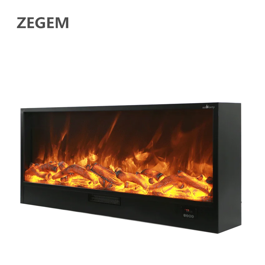 7 colors Flame Wood Burning Sound Log Fuel Effect Insert Electric  Fireplaces Heater - AliExpress