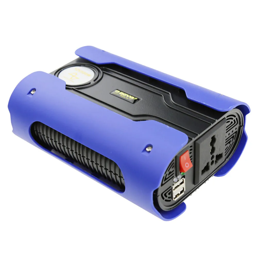 Doxin 500W DC 12V/24V to AC 220V USB Pure Sine Wave Auto Car Inverter Converter