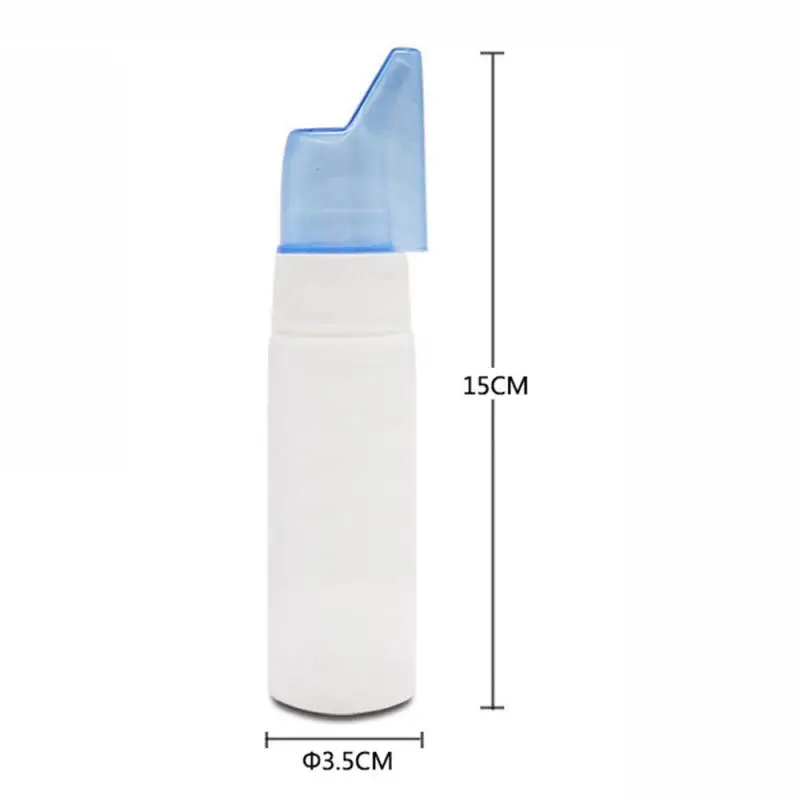 70ML Rhinitis Nasal Spray Refillable Bottle Nasal Wash Neti Pot Mist Pump Bottle Spray Rhinitis Treatment Liquid Storage Bottles refillable bottles medicine storage container