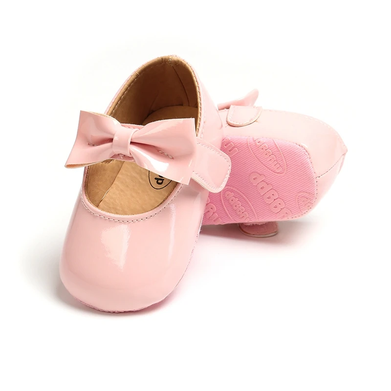 Zapatos Bebe Baby Schoenen; детская обувь; обувь для малышей; Sapatinho Bebe; обувь для первых шагов; обувь из искусственной кожи с бантом на мягкой подошве