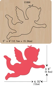 

New angel Wooden die Scrapbooking C1884 Cutting Dies