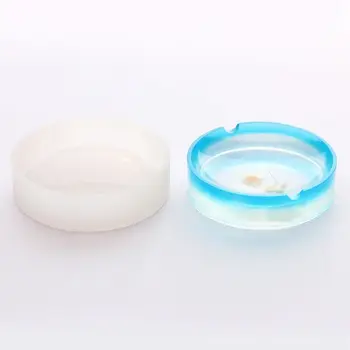 

DIY Flower Pot Ashtray Resin Art Molds Round Square Small Bowls Silicone Molds