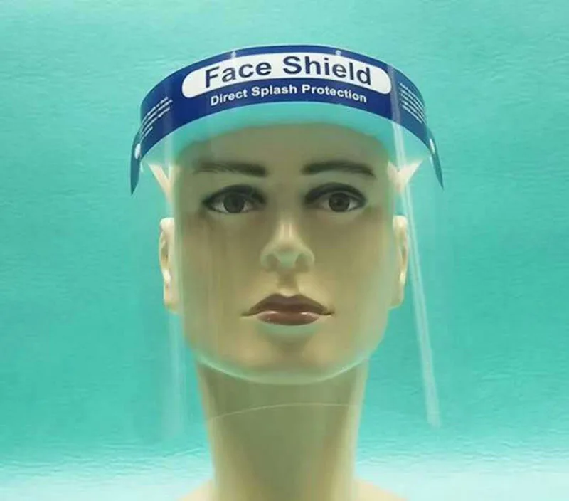Fast Delivery Air Shipping Clear Plastic Disposable Face Shield Visor