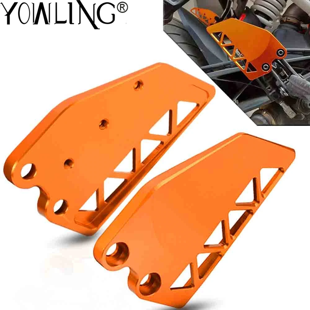 

FOR 390 2017 2018 2019 Motorcycle Rear Footpeg Footrest Guard Foot Rest Protection Rearsets Heel Plates Protector