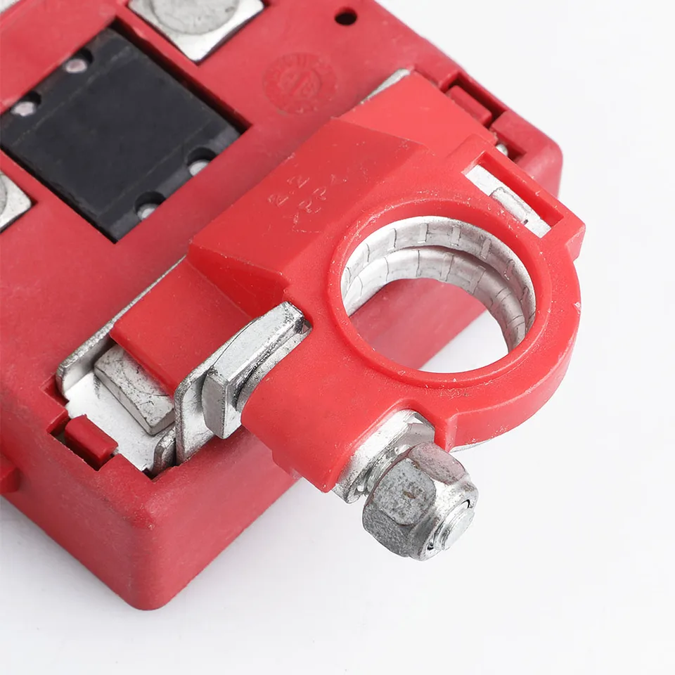 Connettori A Morsetto Per Terminali Della Batteria Terminale Negativo Positivo A Sgancio Rapido A 4 Vie Per Scollegare Il Terminale Della Batteria Dell'auto - Foto 7